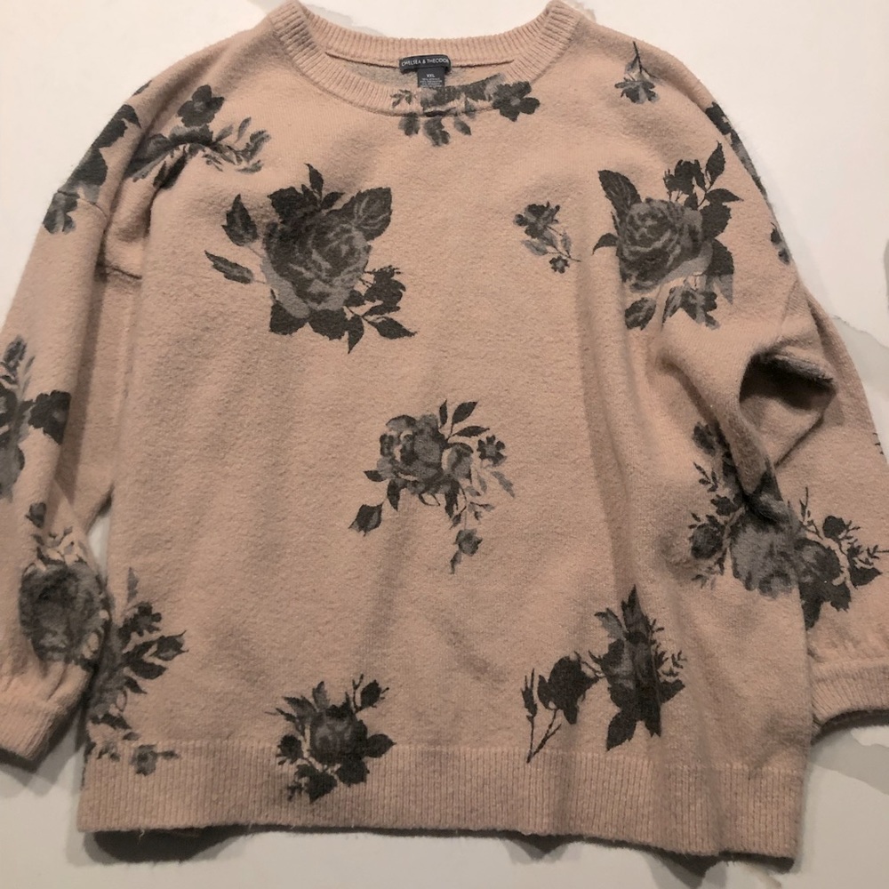 Warm and fuzzy sweater.